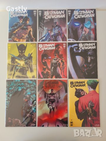 Комикси Batman/Catwoman Vol. 1, #1-9 + Special, NM, DC