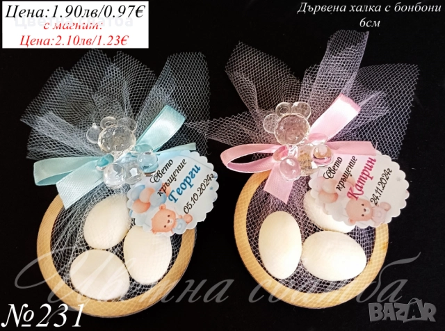 Подаръчета за кръщене- бурканче с мед, бурканче със свещ, Свещи подаръци за кръщене, снимка 18 - Декорация - 25589217