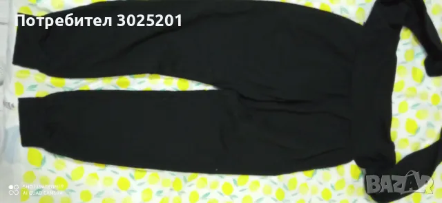 Дамски Панталон С Панделка Черен  ХС С, снимка 11 - Панталони - 47793392