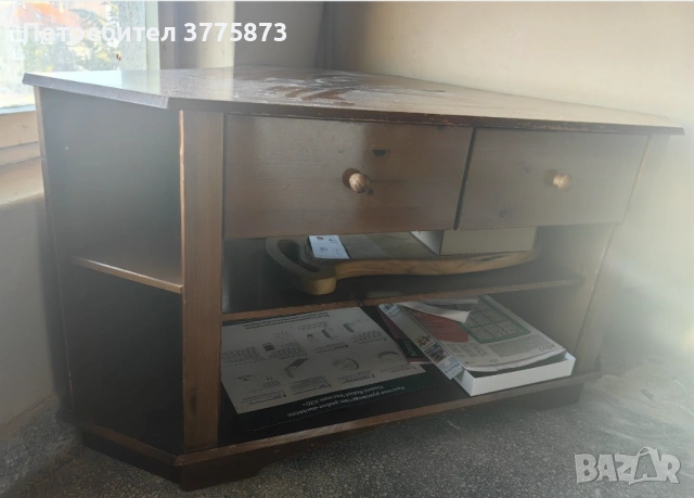 2 броя дървени шкафове, снимка 3 - Шкафове - 53016558