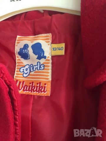 Детско палто LCWkiki, за 10г./140см, с качулка, 80% вълна 20% полиамид, много запазено, снимка 8 - Детски якета и елеци - 27419735