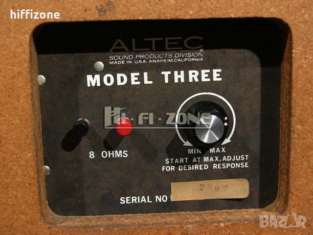 Тонколони   Altec model three , снимка 11 - Тонколони - 53461941