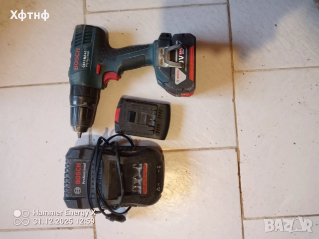 Продавам винтовер с зарядно и две батерии  едната е 5 ампера а другата 1,5 ампера , снимка 2 - Друга електроника - 52944912