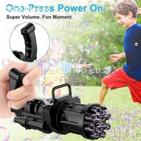 Детски пистолет за сапунени балони Bubble machine, снимка 7 - Други - 38491848