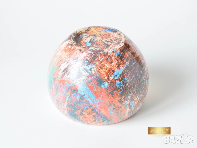 Декоративни Кашпи за Сукуленти и Цветя / Подарък за Нов Дом / Цветни Саксии Изработени от Смола , снимка 18 - Саксии и кашпи - 52412648