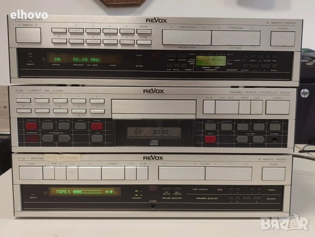 Стерео усилвател, тунер и CD REVOX