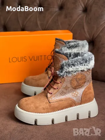 Louis Vuitton дамски зимни боти , снимка 6 - Дамски боти - 48251178