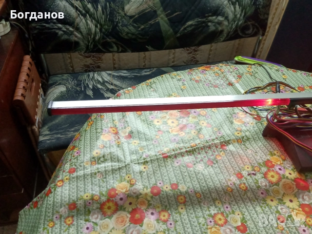 ГОЛЯМ ТРЕТИ СТОП С БЯГАЩА СВЕТЛИНА СЪС СТОЙКА, снимка 8 - Аксесоари и консумативи - 51911365