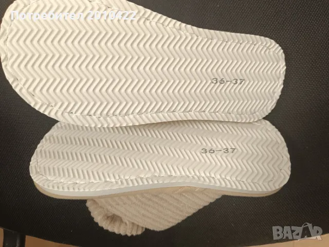 Домашни чехли, дължина на стелката 22,7 см, 35,5 номер. Нови., снимка 2 - Пантофи - 47926294