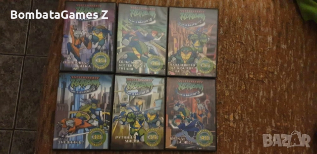 Костенурките нинджа ДВД, снимка 1