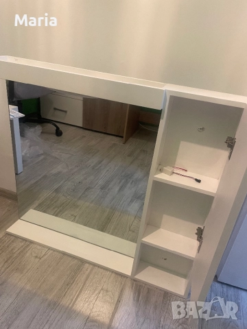 Огледало с шкаф за баня, снимка 4 - Шкафове - 52852209