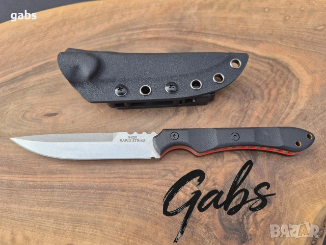 Тактически нож TOPS KNIVES Rapid Strike X-020,фултанг, снимка 3 - Ножове - 53377038