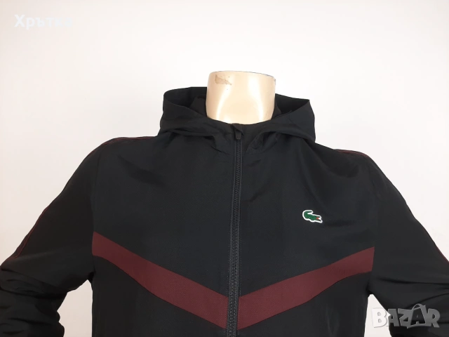 Lacoste Sport Monogram - Оригинално мъжко спортно яке размер L, снимка 8 - Якета - 53465479