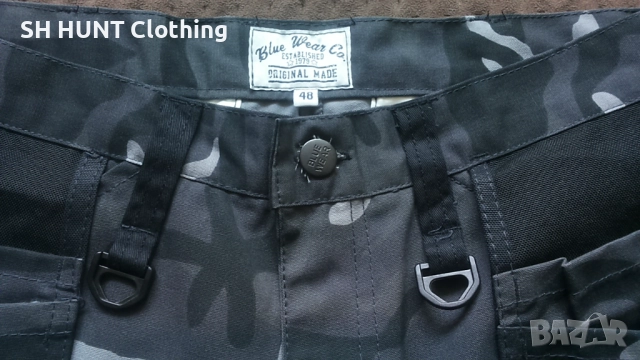 BLUE WEAR Work Shorts размер 48 / S работни къси панталони W4-682, снимка 13 - Панталони - 52803081