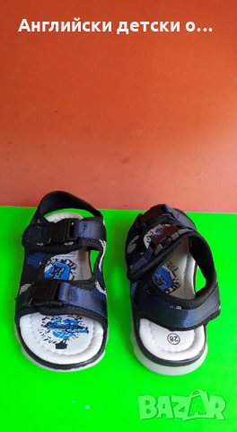 Английски детски сандали-2 цвята, снимка 5 - Детски сандали и чехли - 28759287