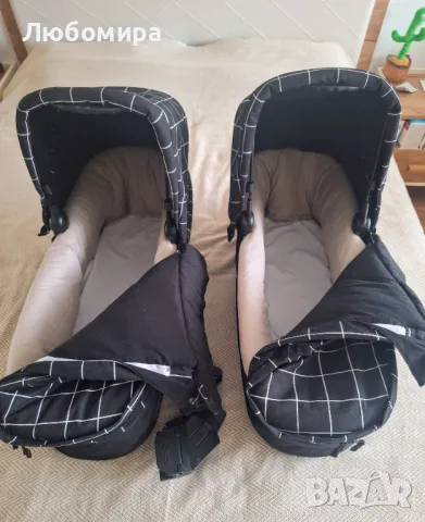 Кошове за новородени за количка Mountain Buggy-Duet V3, снимка 2 - Детски колички - 49782769