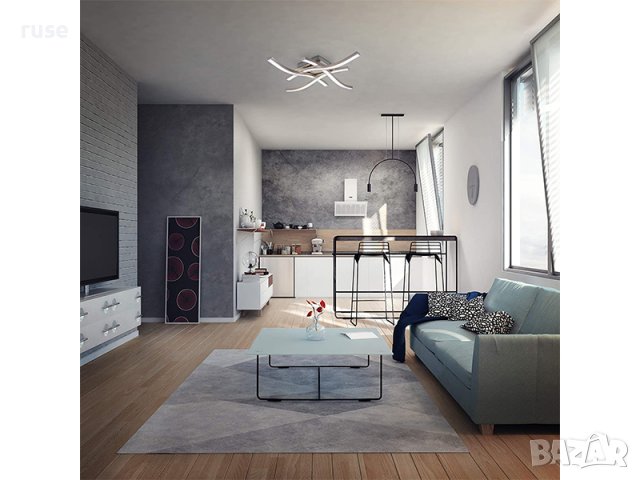 НОВИ! LED полилей таванна лампа 2600Im 3000К IP20, снимка 8 - Лампи за таван - 40705577