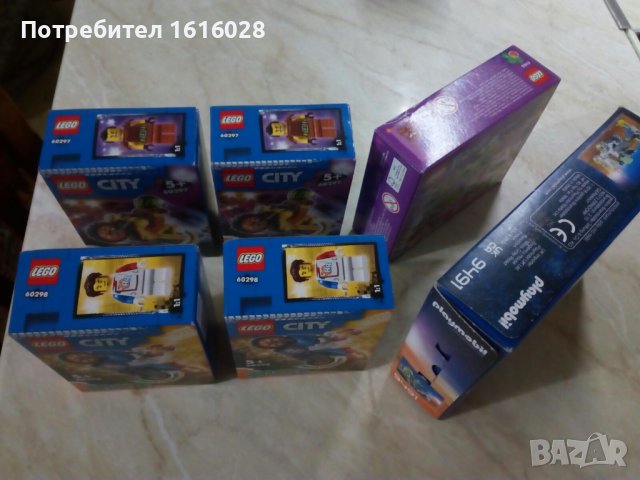 LEGO® City Stunt 60297 и 60298 - Каскадьорски мотоциклет ракета, снимка 14 - Конструктори - 40028918