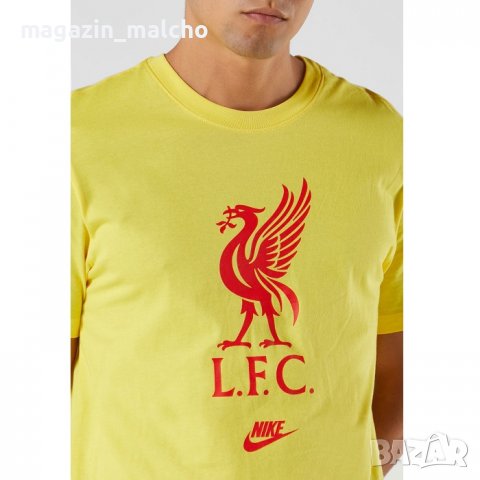 Мъжка Тениска - Nike FC LIVERPOOL 2021-22 Future; размери: S и M, снимка 4 - Футбол - 37229730