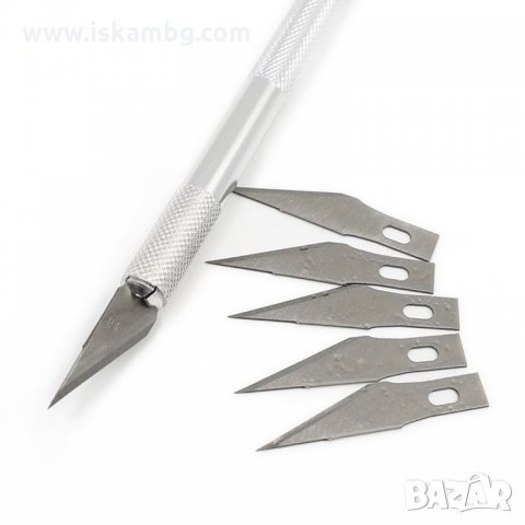 Сладкарски скалпел - остър стоманен нож скалпел резец за рязане декориране на тесто фондан - КОД 320, снимка 5 - Други стоки за дома - 33554619