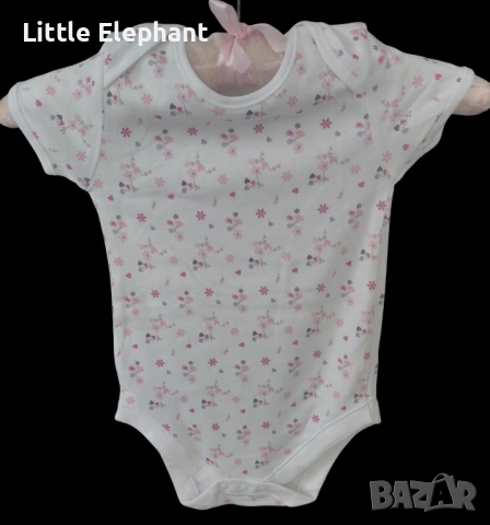 Боди с къс ръкав за 18-24 мес мом цветчета,колекция"Flowers",Англия/ново