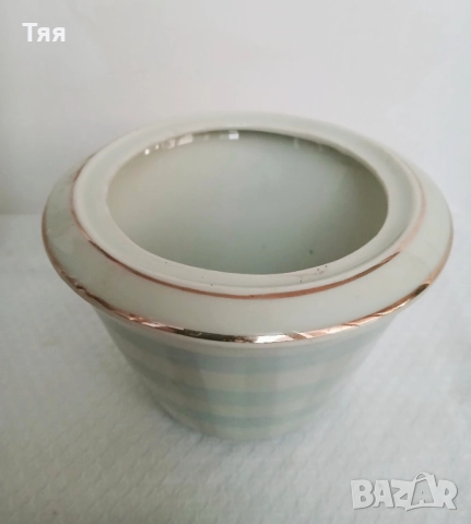 Порцеланови чайник и захарница СИП, снимка 4 - Антикварни и старинни предмети - 52436383