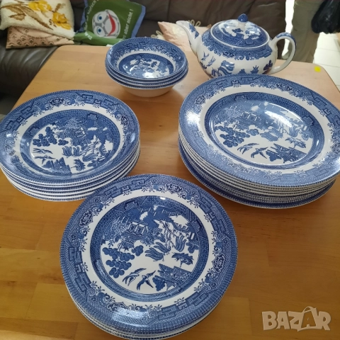 Original Churchil Willow tree,England сервиз за хранене, снимка 7 - Сервизи - 46716442