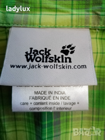 Jack Wolfskin, Organic, Оригинална Риза, Размер S/M. Код 1681, снимка 5 - Ризи - 36405765