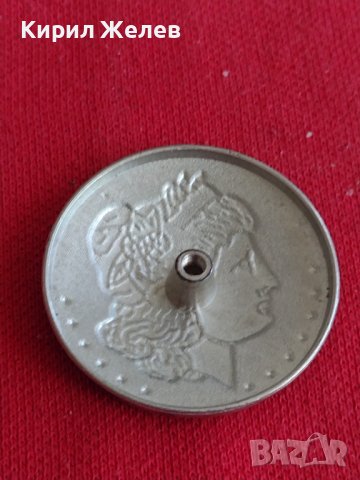 Много красиво голямо копче имитация на монета за колекция декорация битов кът 28404, снимка 5 - Нумизматика и бонистика - 37469257