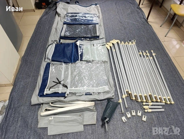 Форселт за каравана ISABELLA VENTURA PACIFIC 300. 3м дълбоk! Размер 925см (911-935)см+Опция за анекс, снимка 2 - Палатки - 52054504