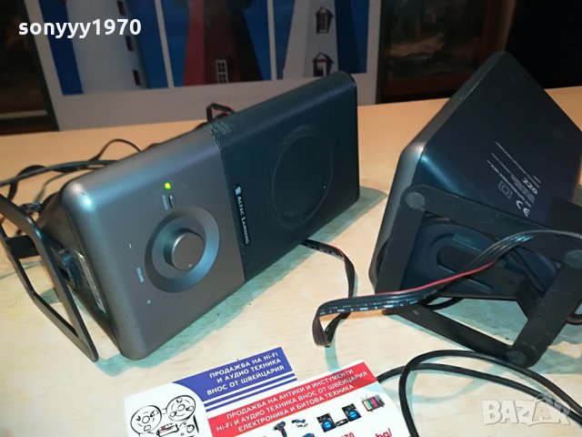 altec lansing-активни колони-23х11х10см-внос швеция, снимка 9 - Тонколони - 28236751