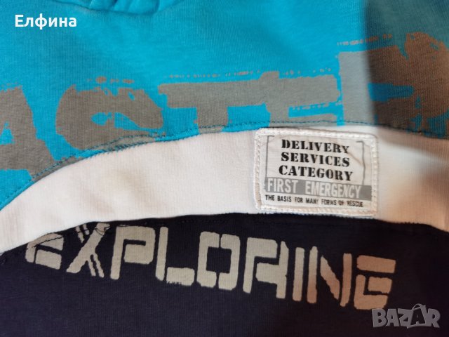 Мъжки/ момчешки суитчър дебел с качулка, снимка 2 - Суичъри - 37896430