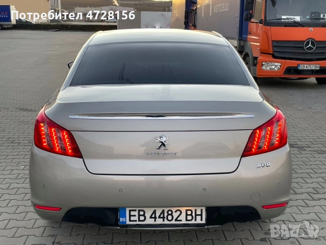 Peugeot 508 2.0 140к.с., снимка 9 - Автомобили и джипове - 53557529