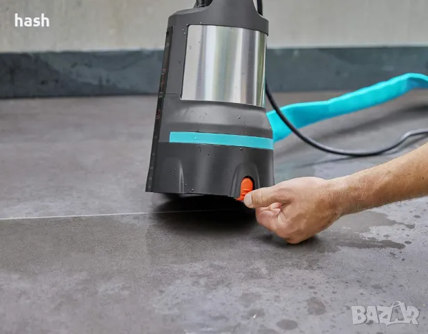 Потопяема помпа за чиста вода Gardena Clear Water 11000 Aquasensor /09034-20/, снимка 5 - Други инструменти - 49289752