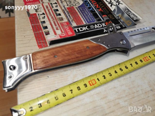 АК-47 СССР-ГОЛЯМ СГЪВАЕМ НОЖ 21022619123, снимка 7 - Ножове - 53575427