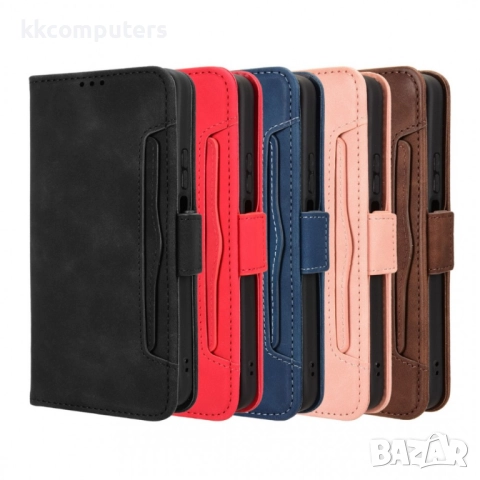 Кожен флип калъф за Honor X7d / 400 Smart -Магнитно затваряне, Държач за Карти и Стойка, вкл. Протек, снимка 12 - Калъфи, кейсове - 52466576