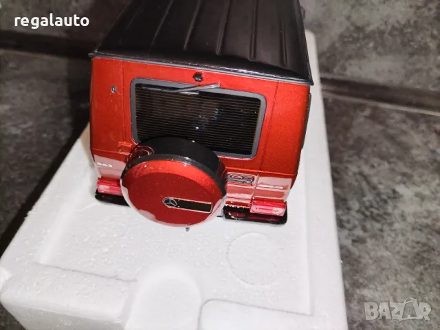 B66961013,умален модел die-cast Mercedes-Benz Mercedes-AMG G 63,W463,1:18, снимка 5 - Други ценни предмети - 16341113