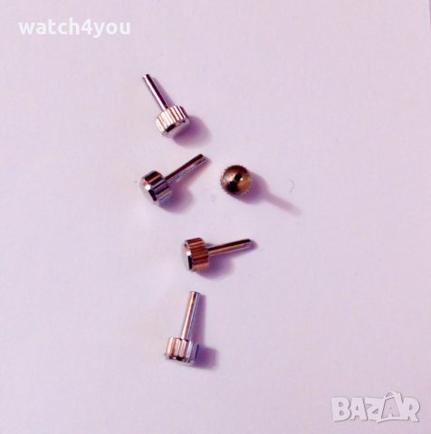 КОРОНКИ РЕМОНТОАРИ ЗА ЧАСОВНИЦИ.WATCH CROWNS.КОРОНКА РЕМОНТОАР МОЛНИЯ РАКЕТА ПОЛЕТ ВОСТОК ЗИМ СЛАВА, снимка 3 - Други - 28614393