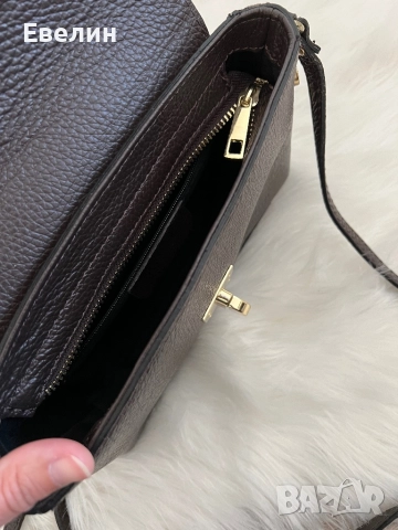 Кожена чанта fendi, снимка 5 - Чанти - 52059713