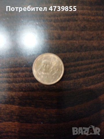 Рядка монета 5 цента от Франция 2011, снимка 2 - Колекции - 53499042