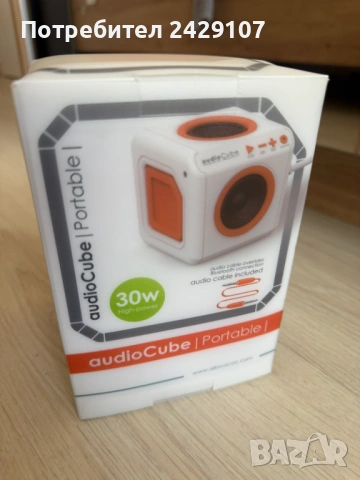 Преносим високоговорител audioCube