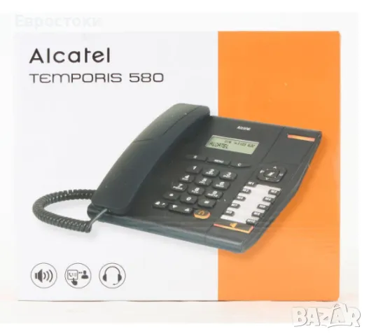 Бизнес стационарен телефон Alcatel Temporis 580, снимка 3 - Стационарни телефони и факсове - 47308257