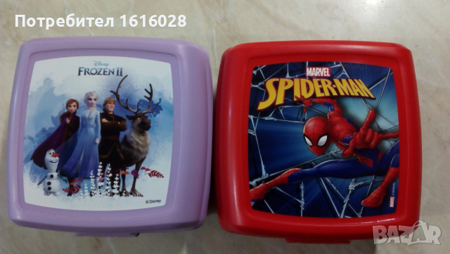 Три нови кутии за храна и сандвичи Замръзналото кралство,Спайдърмен,AVENGERS., снимка 1 - Кутии за храна - 35936921