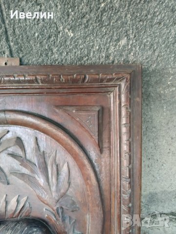 стара дърворезба,авторска, снимка 4 - Антикварни и старинни предмети - 32778505