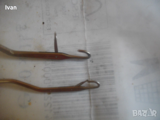 Нов немски оригинален к-т 3 бр. куки за макраме плетива от въже и дебела прежда Старо качество, снимка 17 - Други инструменти - 51555868