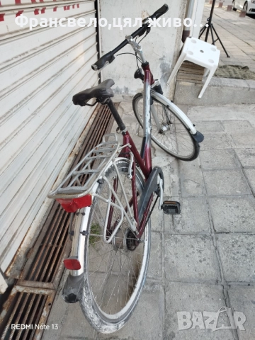 28 цола алуминиев велосипед с контра 8 скорости , снимка 5 - Велосипеди - 51724539