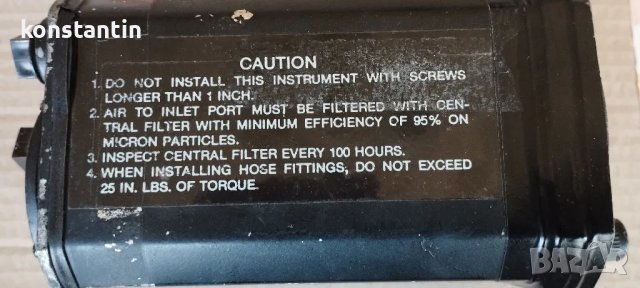 САМОЛЕТЕН ПРИБОР ЖИРО АТИТУД, снимка 5 - Антикварни и старинни предмети - 48085548