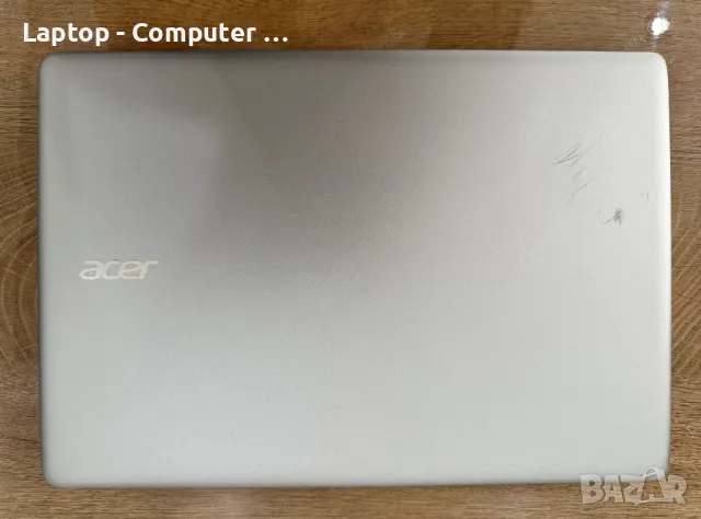 Лаптоп ACER Swift 3 SF314-51 перфектен! , снимка 3 - Лаптопи за работа - 47624603