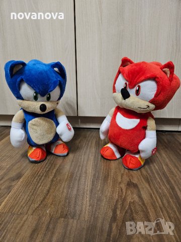 Плюшен Sonic , Плюшена играчка Соник танцуваща и пееща, снимка 4 - Плюшени играчки - 43338186