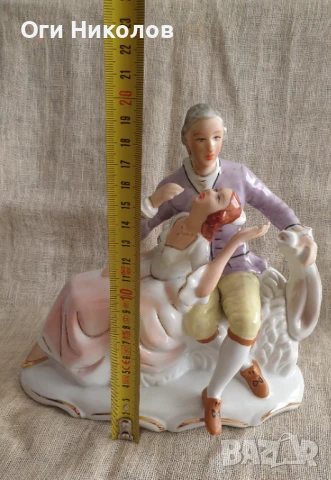 Винтидж порцеланова фигура ARPO Curtea de Arges, снимка 4 - Антикварни и старинни предмети - 51315489